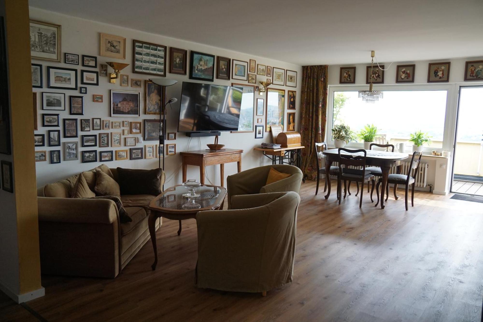 Rheinblick Am Rheinsteig Zur Festung Ehrenbreitstein Mit Balkon Und Sauna Urbar  Екстериор снимка